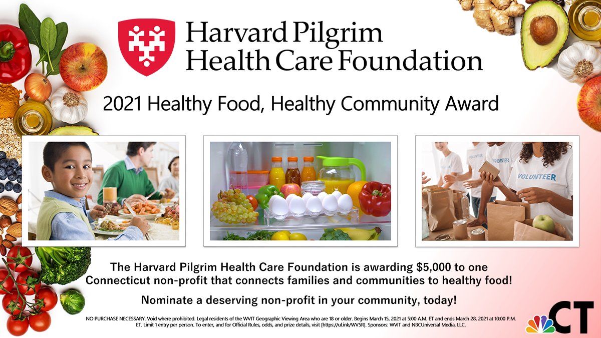 The Harvard Pilgrim HealthCare Foundation wants to award 5,000 to one