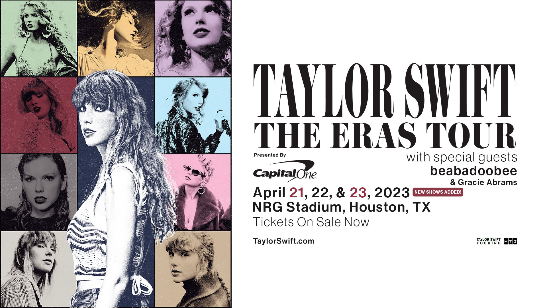 See Taylor Swift - The Eras Tour at NRG Stadium! | SUNNY 99.1 - Vimarsana News