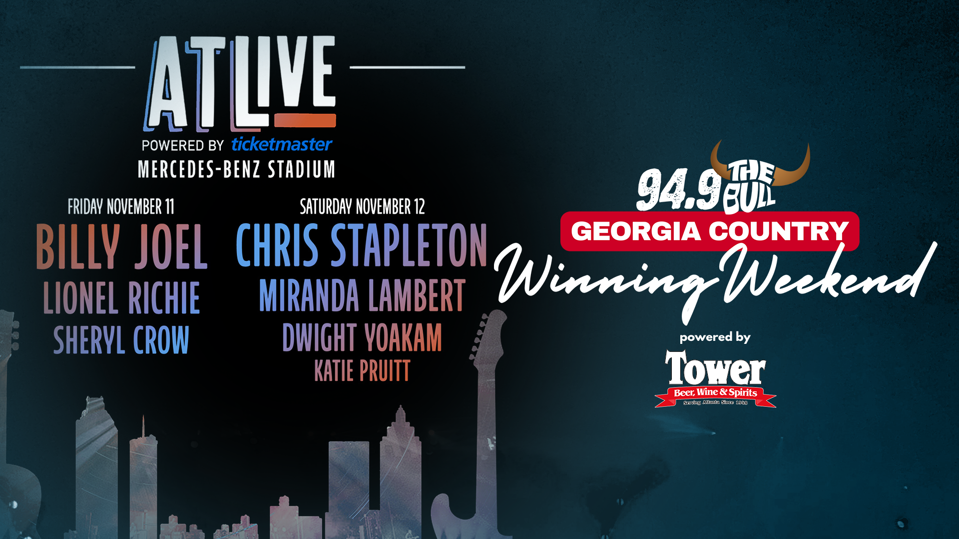 Winning Weekend: Listen to Win ATLive tickets! | 94.9 The Bull - Vimarsana News