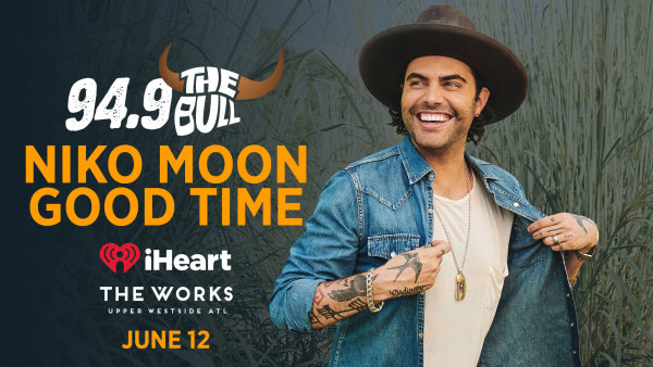 Niko Moon Good Time with iHeart's 94.9 The Bull | 94.9 The Bull - Vimarsana News