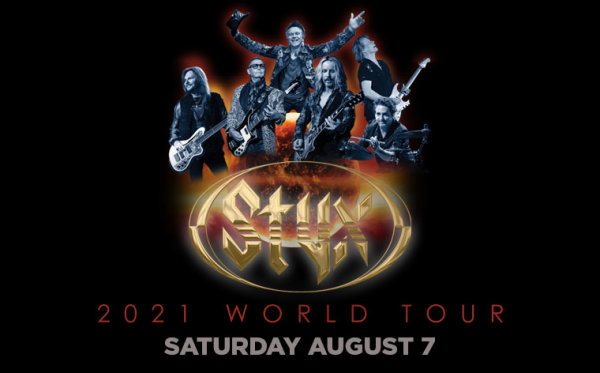 Styx - 2021 World Tour - August 7th at PAC | Y102.5 Charleston - Vimarsana News