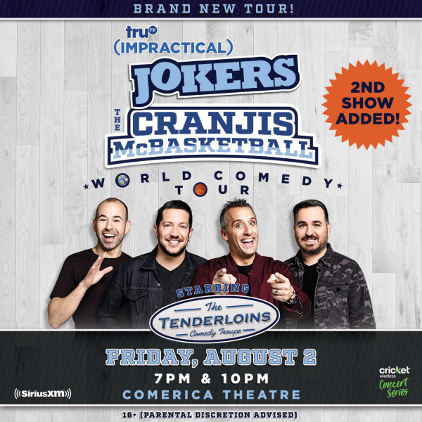 Win Tickets To See Impractical Jokers Starring The Tenderloins! 104.7