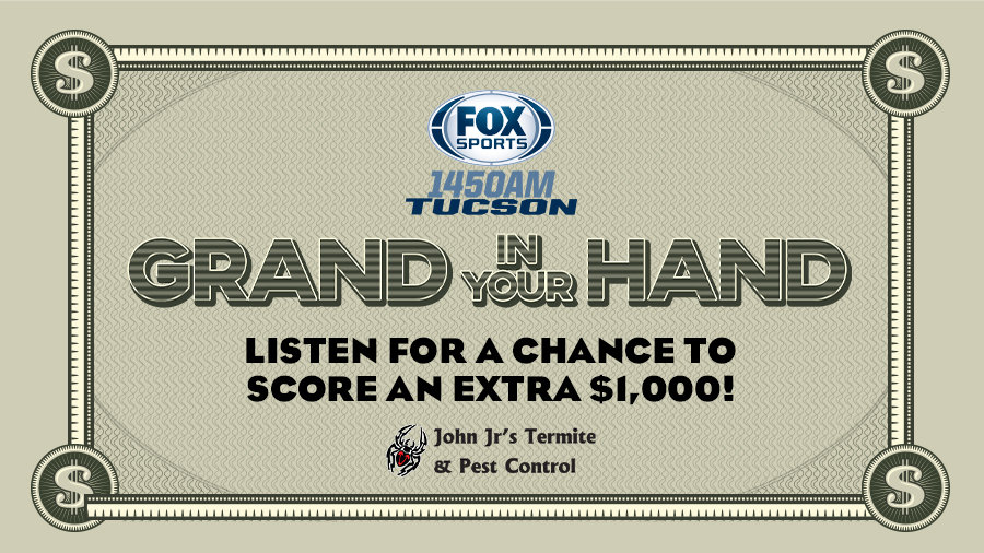 Listen to Win A Grand In Your Hand! | FOX Sports 1450 - Vimarsana News