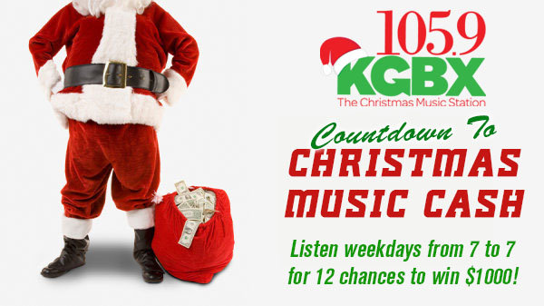 Countdown To Christmas Cash | 105.9 KGBX - Vimarsana News