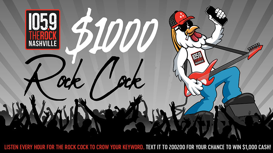 $1,000 Rock Cock! | 1059 The Rock - Vimarsana News