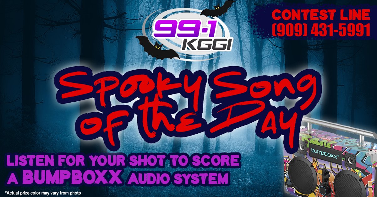 Spooky Song of the Day | 99.1 KGGI - Vimarsana News