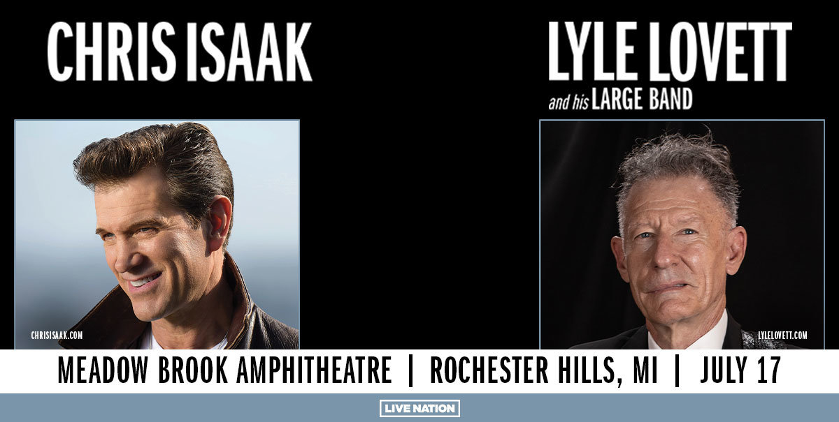Lyle Lovett and Chris Isaak | Buckeye Country 103.7 'CKY - Vimarsana News