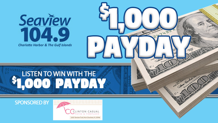 THE THOUSAND DOLLAR PAYDAY! | Seaview 104.9 - Vimarsana News