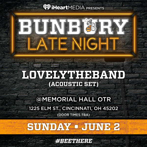 Win tickets to see lovelytheband at our Official Bunbury Wrap Party!