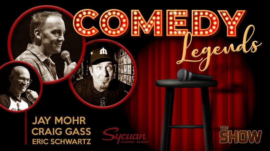 Enter For A Chance To Attend The Show's 'Comedy Legends' at Sycuan Casino Resort | ROCK 105.3 - Vimarsana News