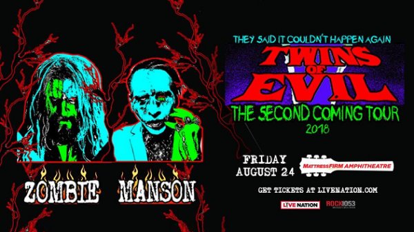 Win Rob Zombie and Marilyn Manson Tickets