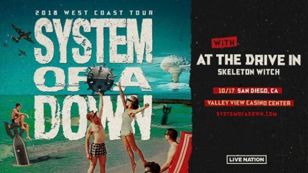 Win System Of A Down Tickets