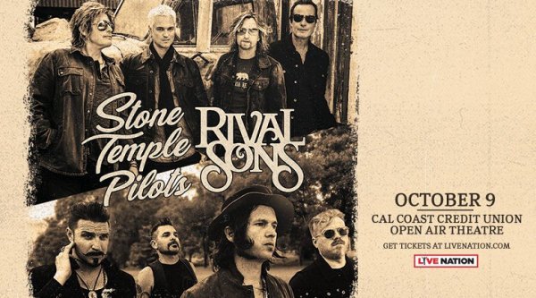 Win Stone Temple Pilots and RIVAL SONS Tickets