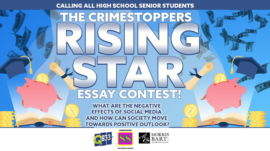 The Crimestoppers Rising Star Essay Contest Presented By Morris Bart | Q93 - Vimarsana News