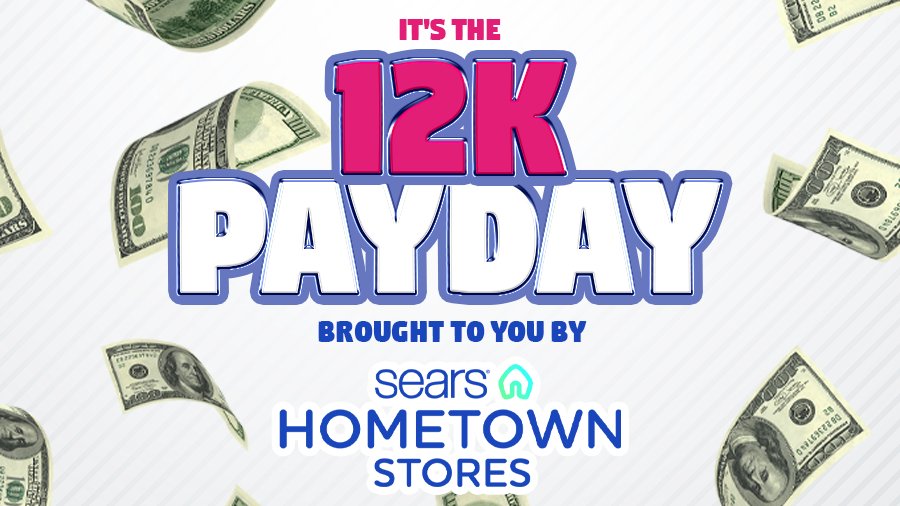 It's The 12K Payday! | 97 Kicks FM - Vimarsana News