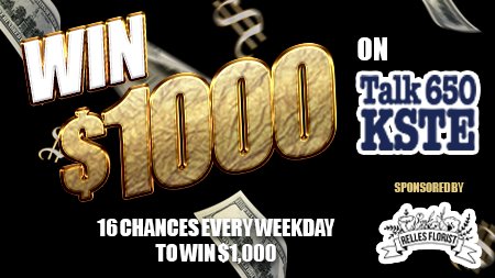 Win $1000 On Talk 650 KSTE courtesy of Relles Florist! | Talk 650 KSTE - Vimarsana News