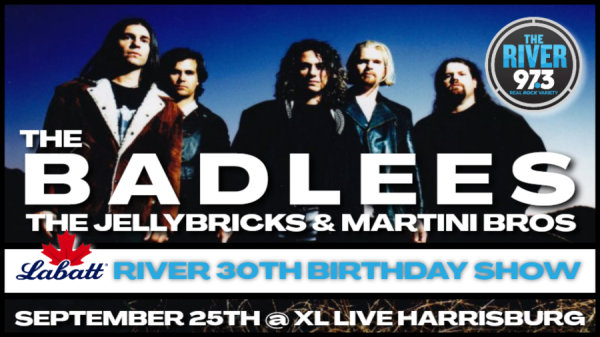 Register to Win Early Access Tickets to The Labatt River 30th Birthday Show with The Badlees! | THE RIVER 97.3 - Vimarsana News