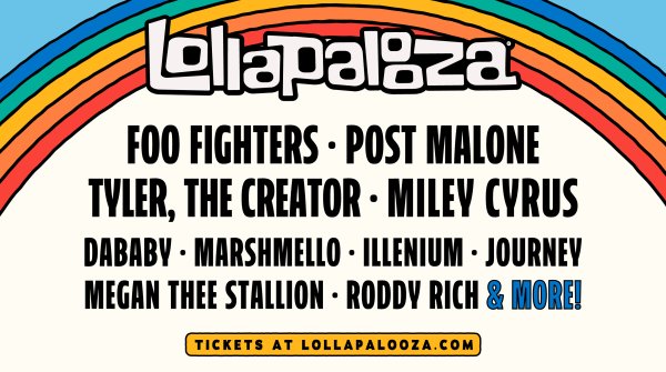 Win tickets to Lollapolooza!!!! | ALT 1033 - Vimarsana News