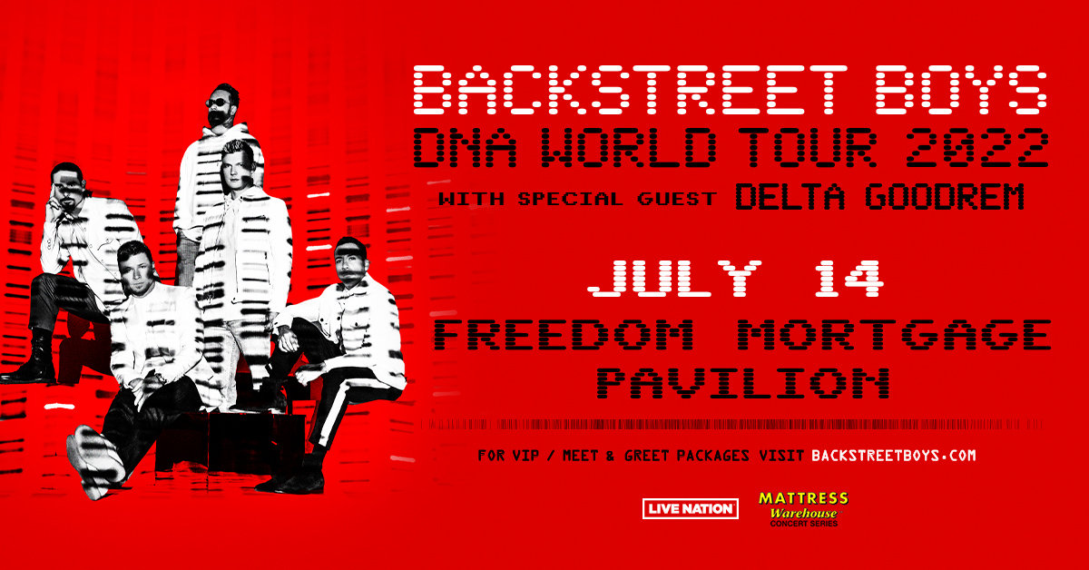 Win Tickets to see the Backstreet Boys at Freedom Mortgage Pavilion on July 14th! | Q102 - Vimarsana News