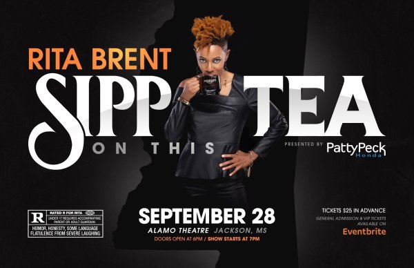 Sipp on this Tea Comedy Show with Rita Brent