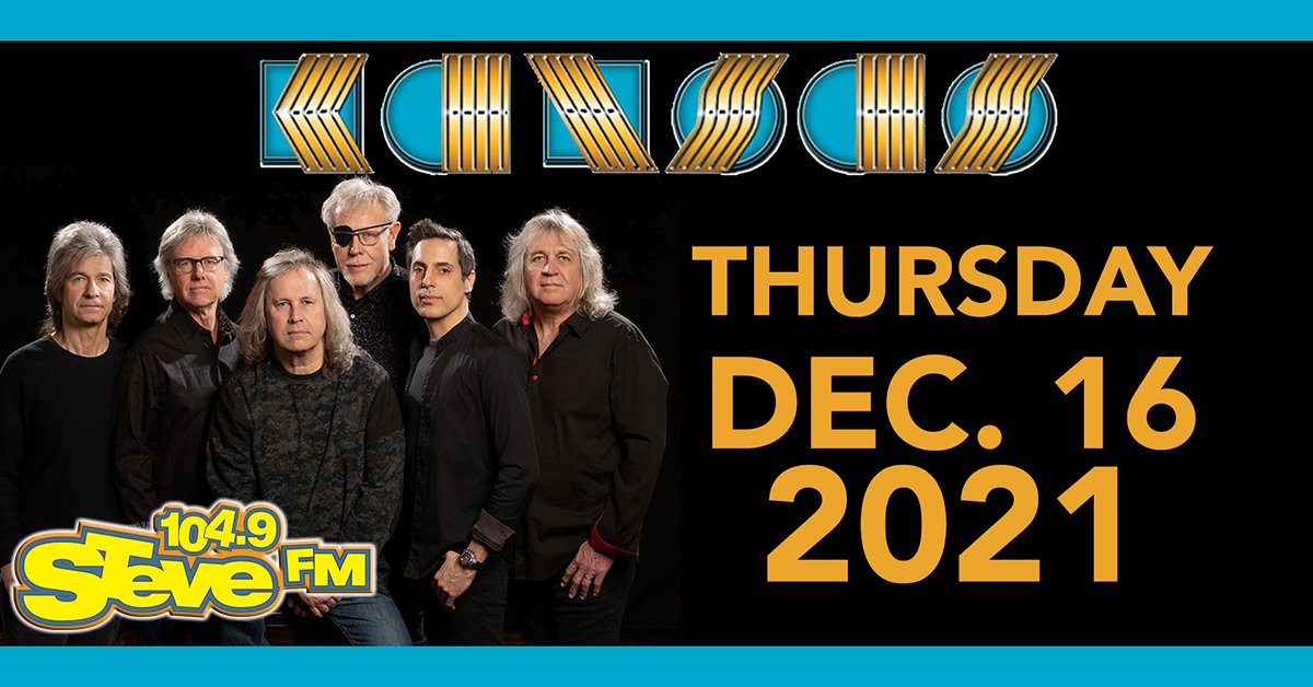Steal STEVE's Seats to KANSAS at Salem Civic Center! | 104.9 STEVE FM - Vimarsana News