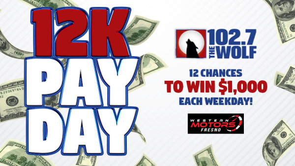 Listen To Win $1,000 | 102.7 The Wolf - Vimarsana News