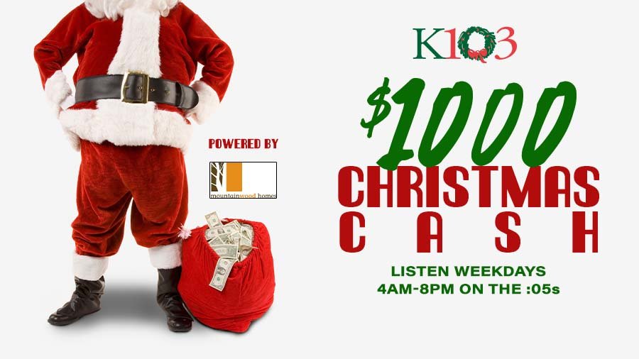K103 Christmas Cash! | K103 Portland - Vimarsana News