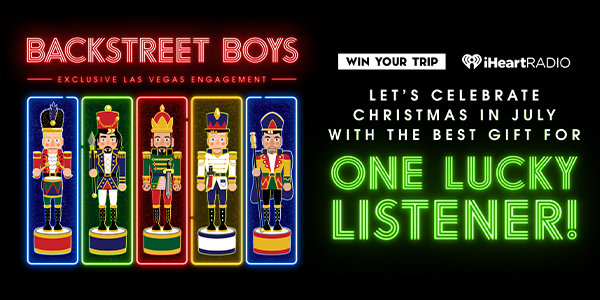 Celebrate Christmas in July: Listen to the Backstreet Boys on iHeartRadio for your chance to win a trip to Vegas! | HOT 99.5 - Vimarsana News