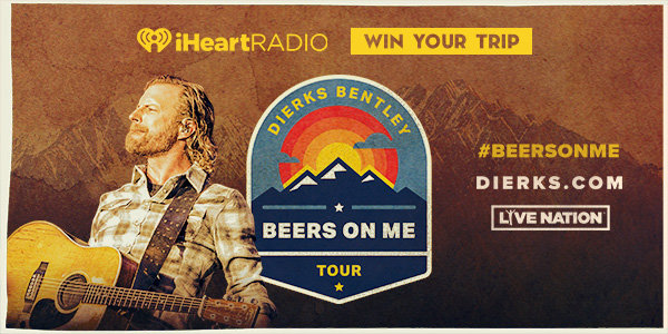Win your Trip to Dierks Bentley's Beers On Me Tour in Nashville! | 102 KTRA - Vimarsana News