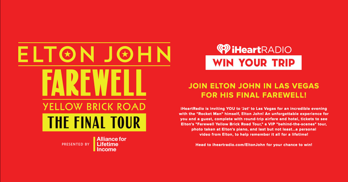 Join Elton John in Las Vegas for his Final Farewell! | 99.9 KGOR - Vimarsana News