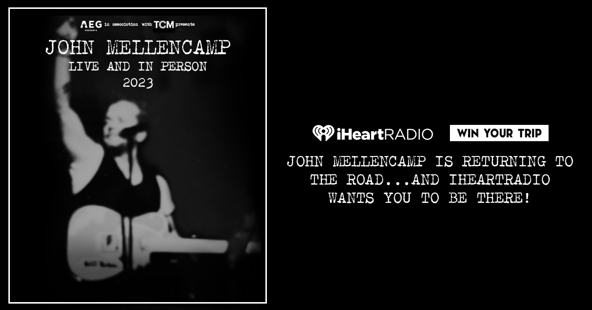 iHeartRadio VIP Sweepstakes with John Mellencamp - Online Sweepstakes | 630 KHOW - Vimarsana News