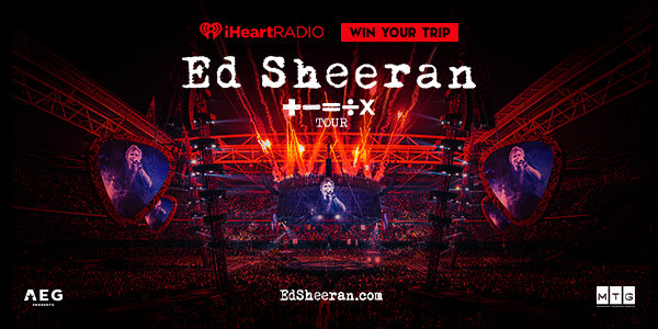 Win Your Trip to see Ed Sheeran on his Mathematics Tour! | 104.3 WBBQ - Vimarsana News
