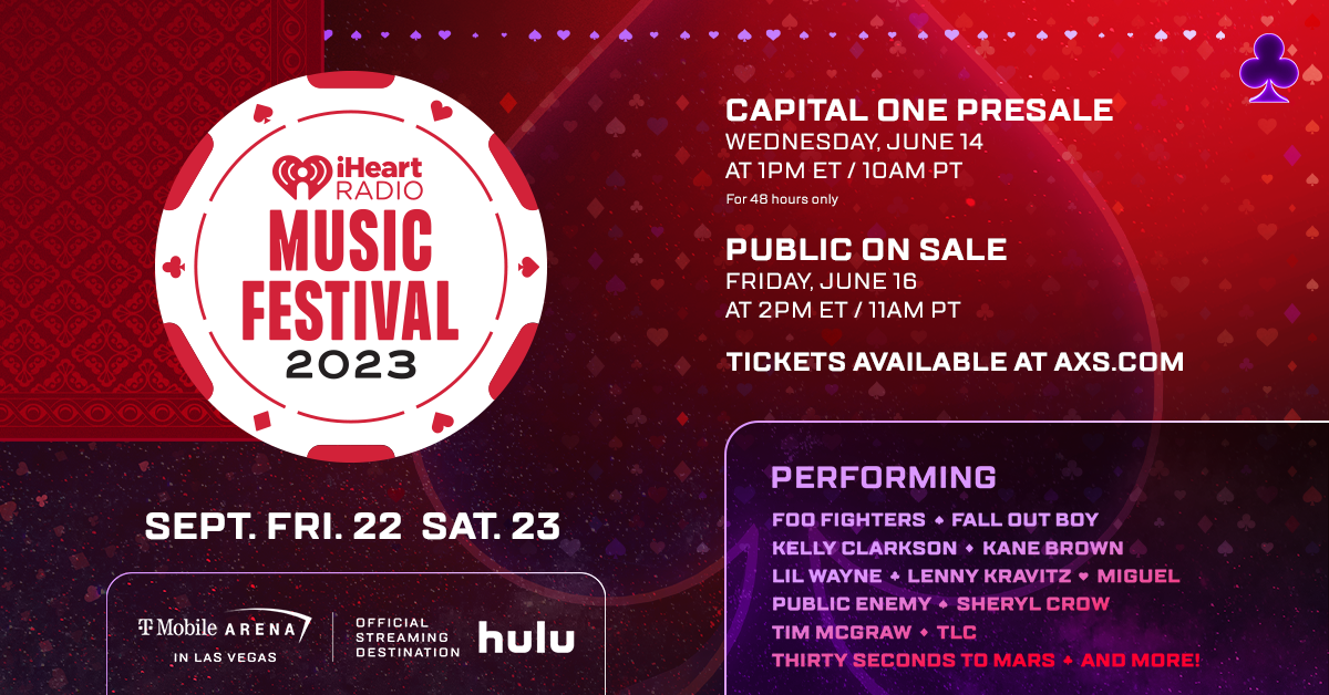 Win Tickets To Our iHeartRadio Music Festival 2023 Before You Can Buy Them! | B93.9 - Vimarsana News