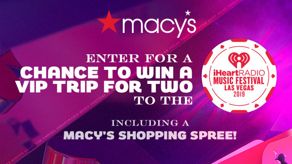 Enter for a chance to win a VIP trip for two to the iHeartRadio Music Festival!