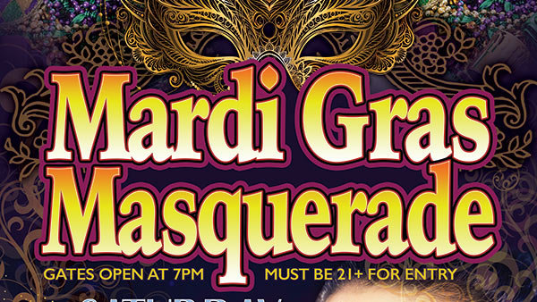 The 2019 Mardi Gras Masquerade Passes