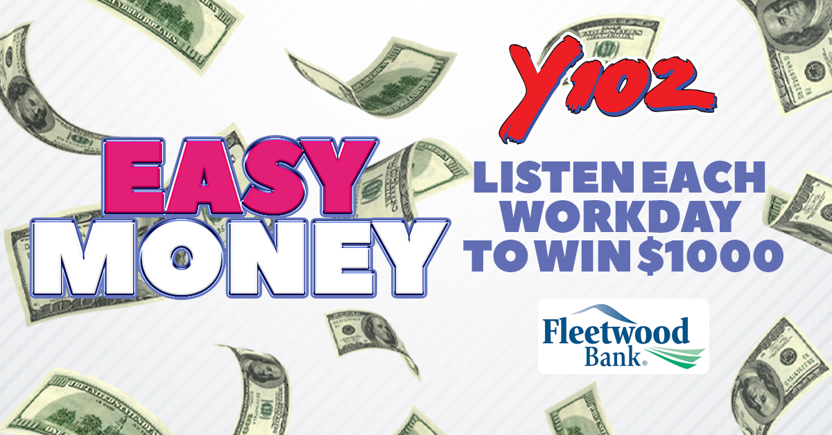Easy Money - Win $1000! | Y102 - Vimarsana News