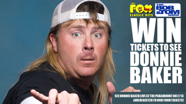 Win tickets to see Donnie Baker! | 100.7 The Fox KKRQ - Vimarsana News