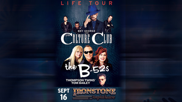 Boy George & Culture Club plus the B52's LIVE!