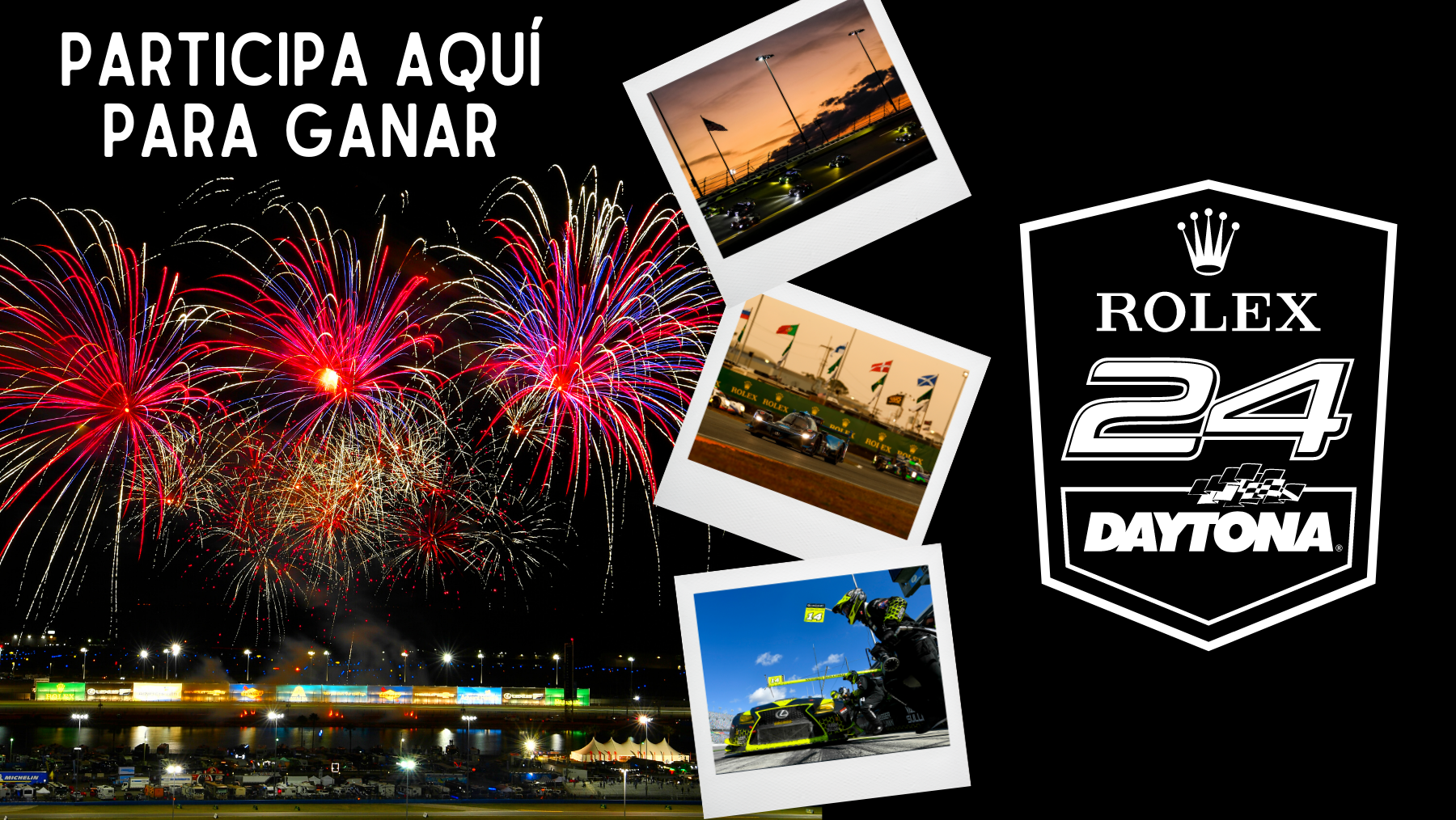 ¡Gana entradas para el Rolex 24 At Daytona! | Rumba 100.3 - Vimarsana News