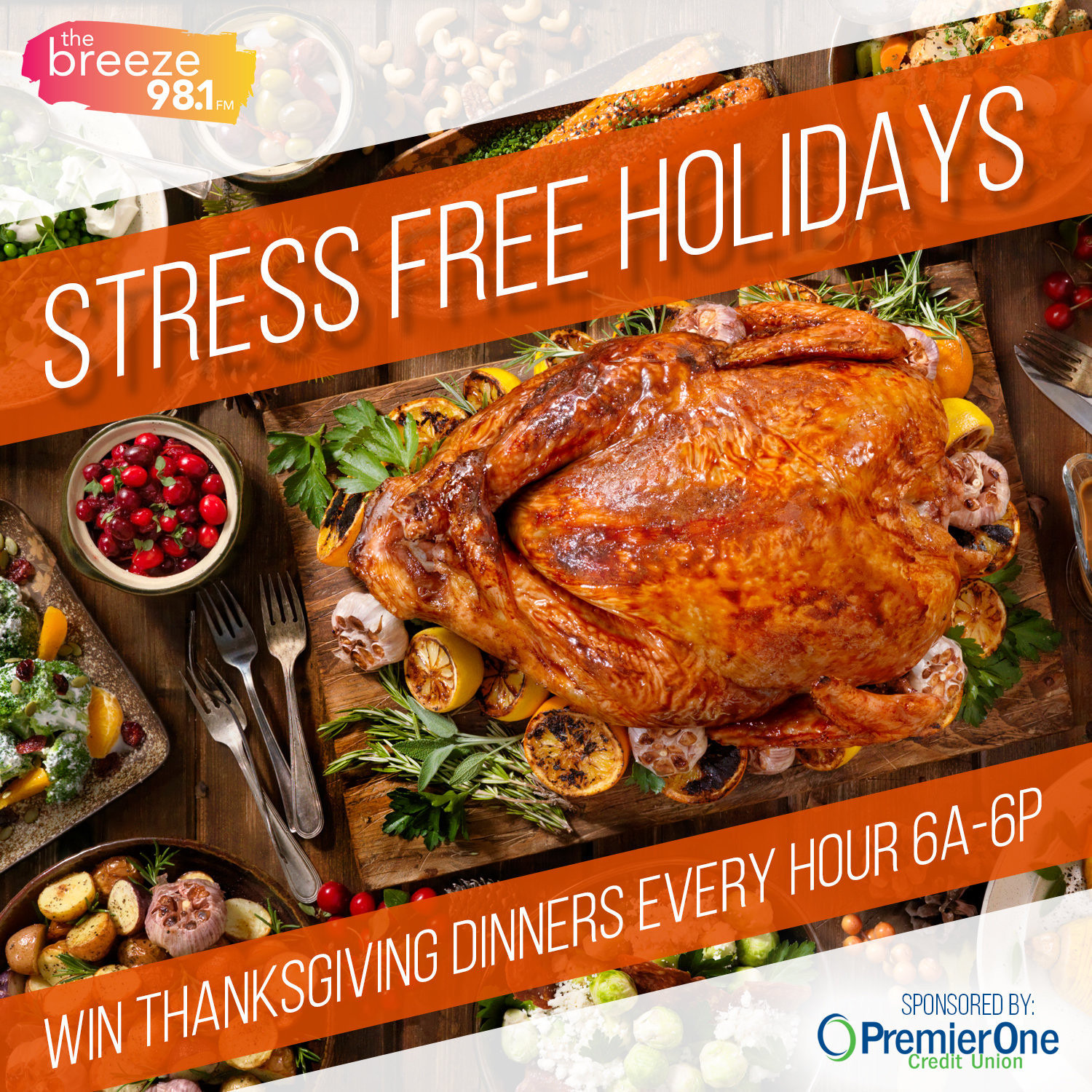 Enter for your chance to win a complete Thanksgiving Dinner! | 98.1 The Breeze - Vimarsana News