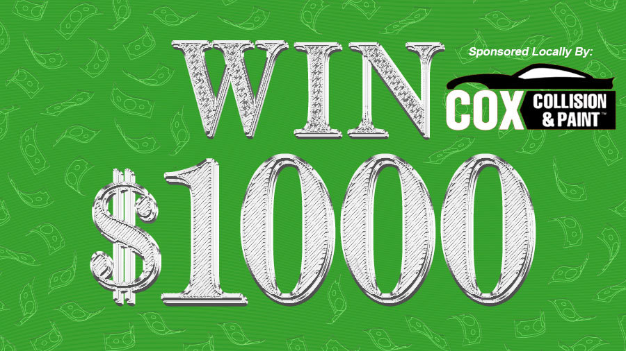 Win $1000 | 100.5 The Wolf - Vimarsana News
