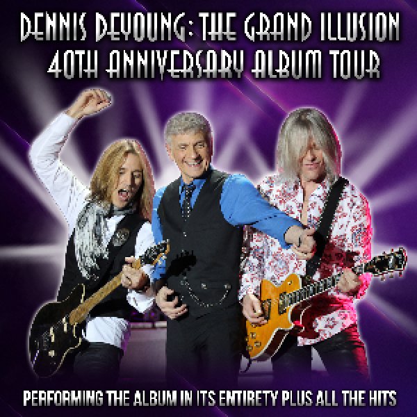 Win tickets to see Dennis DeYoung celebrate the 40th anniversary of "The Grand Illusion!