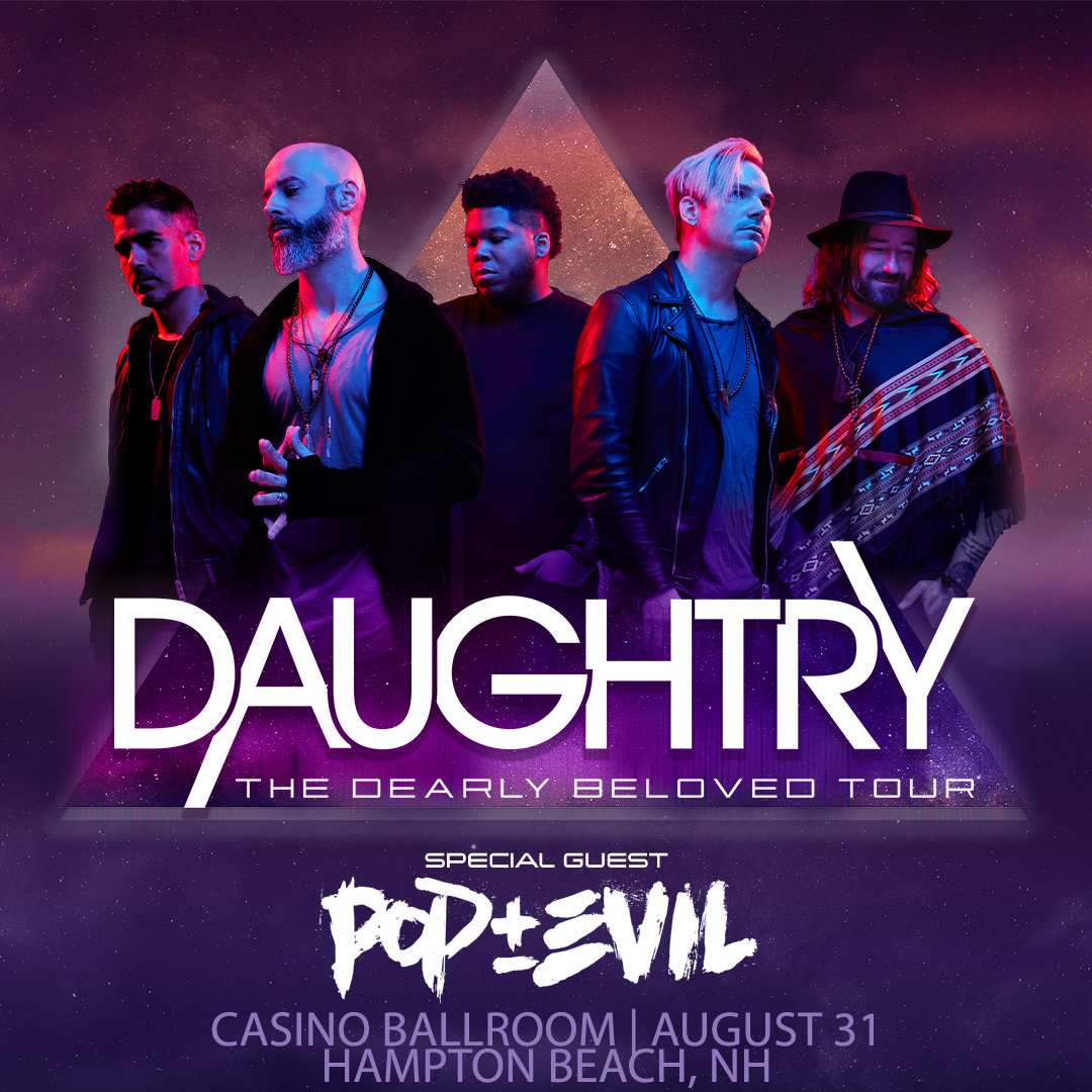 Win Tickets To Daughtry At Hampton Beach Casino Ballroom on 8/31! | Rock 101 - Vimarsana News