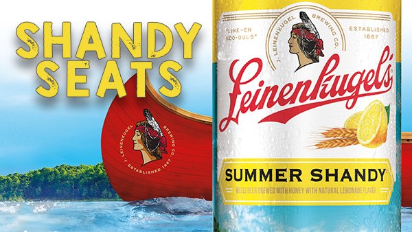 Sit in the Leinenkugel's Shandy Seats at Live at the Lake!