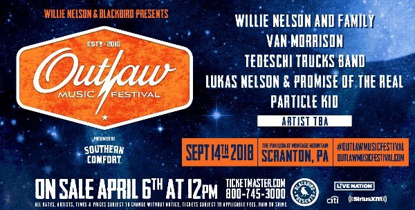 Register To Win Tickets To The Outlaw Festival!