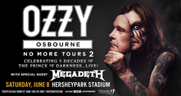 Win Tickets to See Ozzy in Hershey!