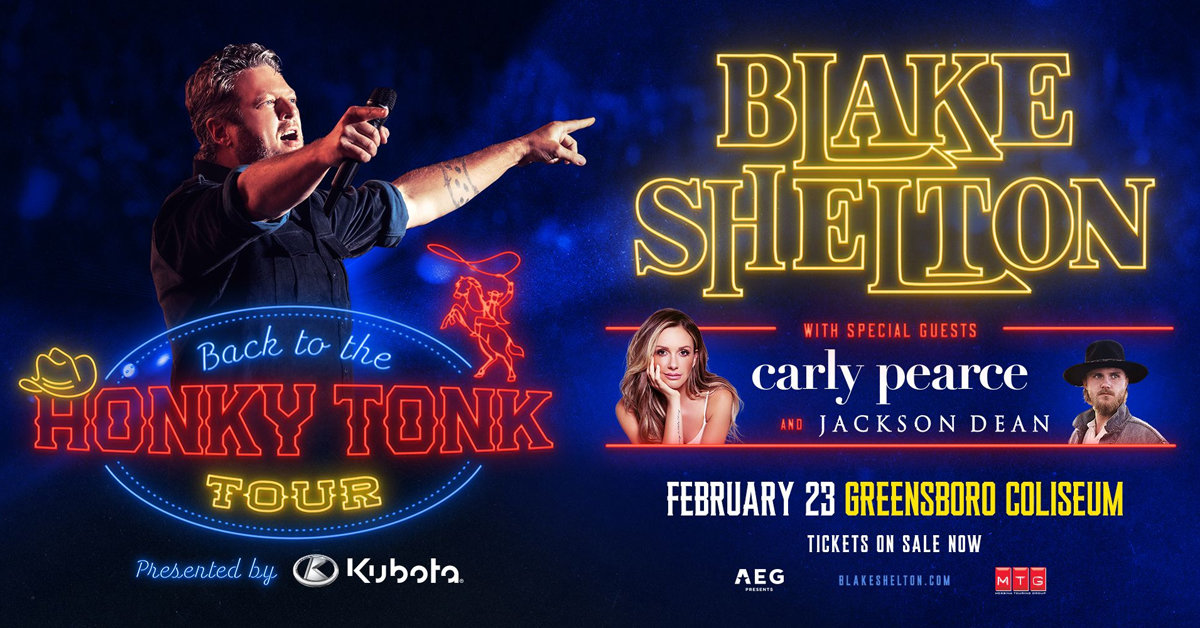 Blake Shelton - Back to the Honky Tonk Tour | 99.9 Kiss Country - Vimarsana News