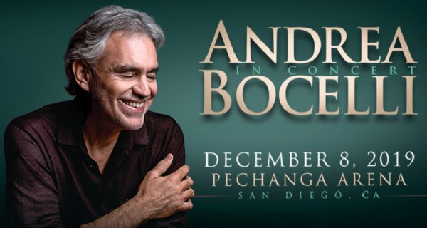 Win Andrea Bocelli Tickets