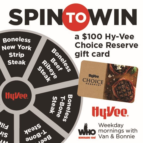 Enter to Win a $100 Hy-Vee Meat Gift Card!