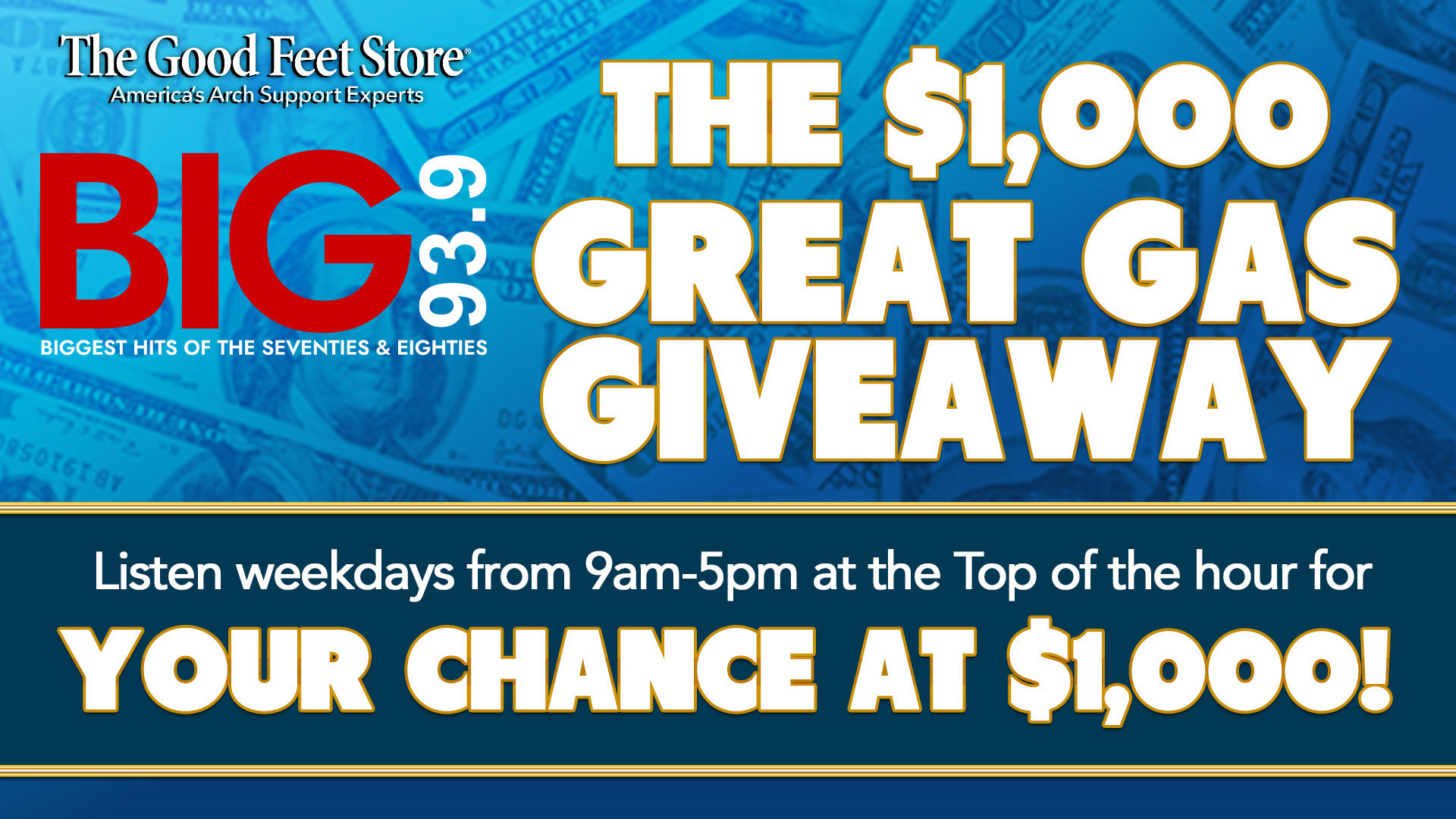 The $1,000 Great Gas Giveaway | Big 93.9 - Vimarsana News